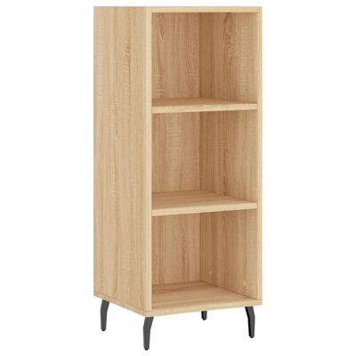 vidaXL Ντουλάπι Sonoma Δρυς 34,5x32,5x90 εκ. από Επεξεργασμένο Ξύλο