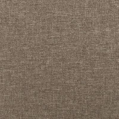 vidaXL Κεφαλάρια Κρεβατιού 2 τεμ. Taupe 100x5x78/88 εκ. Υφασμάτινο