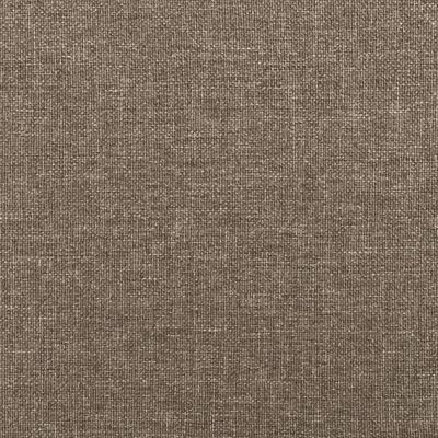 vidaXL Κεφαλάρια Κρεβατιού 4 τεμ. Taupe 72x5x78/88 εκ. Υφασμάτινα