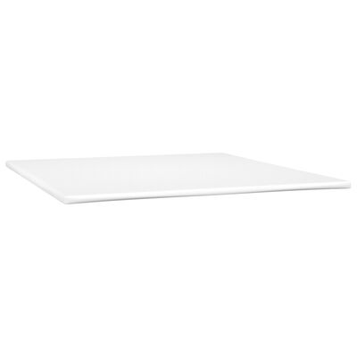 vidaXL Κρεβάτι Boxspring με Στρώμα & LED Μαύρο 180x200 εκ. Βελούδινο