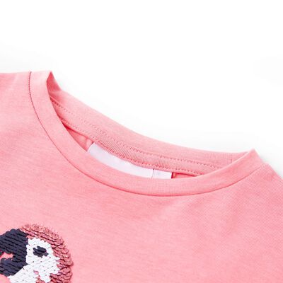 Μπλουζάκι Παιδικό Φλούο Ροζ 92