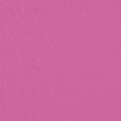 vidaXL Μαξιλάρι Στρογγυλό Ροζ Ø 60 x 11 εκ. από Ύφασμα Oxford