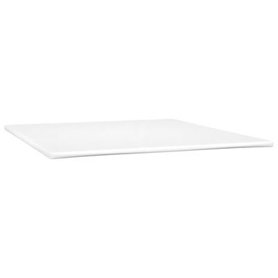 vidaXL Κρεβάτι Boxspring με Στρώμα Κρεμ 180x200 εκ. Υφασμάτινο