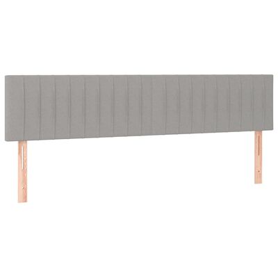 vidaXL Κρεβάτι Boxspring με Στρώμα Αν. Πράσινο 160x200εκ Υφασμάτινο