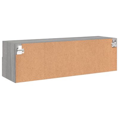 vidaXL Έπιπλο Τηλεόρασης Τοίχου Γκρι Sonoma 100x30x30 εκ. Επεξ. Ξύλο