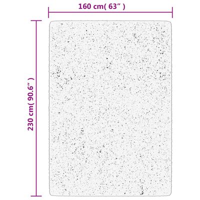 vidaXL Χαλί HUARTE με Κοντό Πέλος Μαλακό/ Πλενόμενο 160x230 εκ.