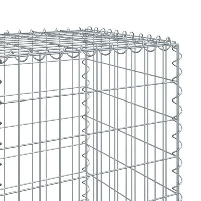 vidaXL Συρματοκιβώτιο με Κάλυμμα 100x50x150εκ. από Γαλβανισμένο Χάλυβα