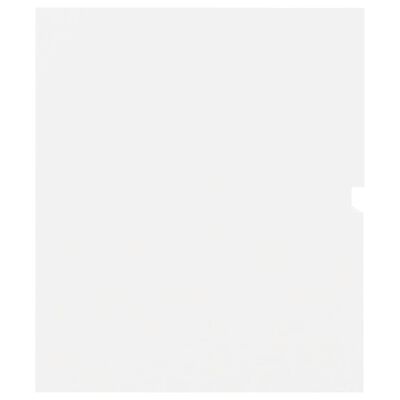 vidaXL Ντουλάπι Νιπτήρα Λευκό 60x38,5x45 εκ. από Επεξεργασμένο Ξύλο