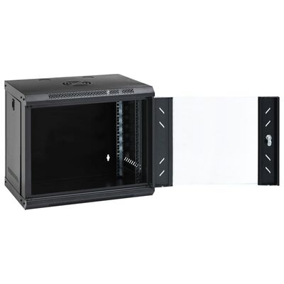 vidaXL Καμπίνα Δικτύου Επιτοίχια 9U 19'' IP20 53x40x45 εκ.