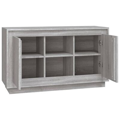 vidaXL Ντουλάπι Γκρι Sonoma 102x35x60 εκ. από Επεξεργασμένο Ξύλο