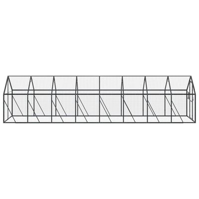 vidaXL Κλουβί Ανθρακί 1,79 x 8 x 1,85 μ. από Αλουμίνιο