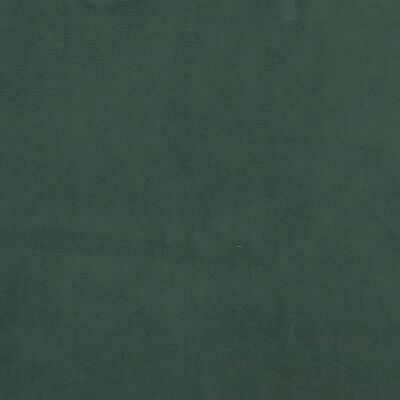 vidaXL Κεφαλάρια Κρεβατιού 2 τεμ. Σκ.Πράσινο 72x7x78/88 εκ. Βελούδινο