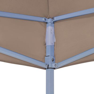 vidaXL Κάλυμμα Τέντας Εκδηλώσεων Taupe 4 x 3 μ. 270 γρ/μ²