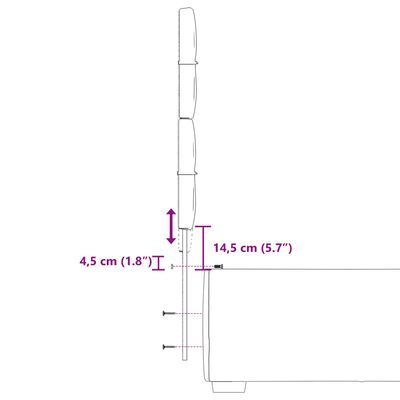 vidaXL Κρεβάτι Boxspring με Στρώμα Taupe 100 x 200 εκ. Υφασμάτινο