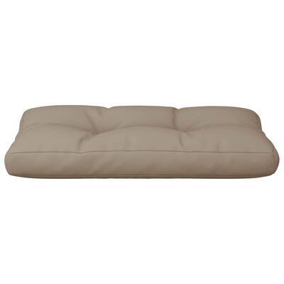 vidaXL Μαξιλάρι Παλέτας Taupe 70 x 40 x 12 εκ. Υφασμάτινο