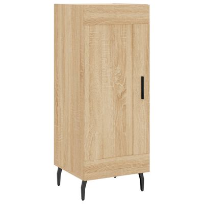 vidaXL Μπουφές Sonoma δρυς 34,5 x 34 x 180 εκ. από Επεξεργασμένο Ξύλο