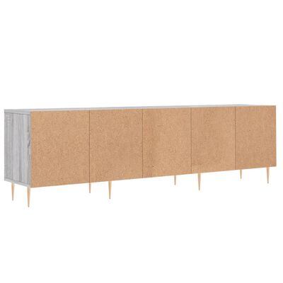 vidaXL Έπιπλο Τηλεόρασης Γκρι Sonoma 150x30x44,5 εκ. από Επεξεργ. Ξύλο