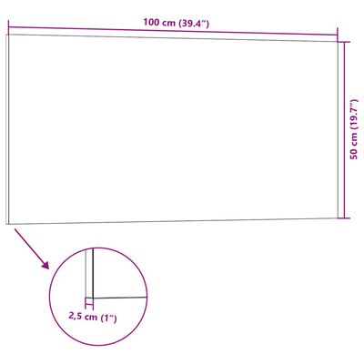 vidaXL Πάνελ Τοίχου 3D 5 τεμ. Ανοιχτό Καφέ 100 x 50 EPS