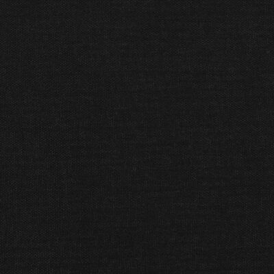 vidaXL Πλαίσιο Κρεβατιού Μαύρο 160x200 εκ. Υφασμάτινο