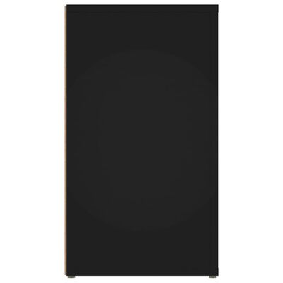 vidaXL Ντουλάπι Μαύρο 80 x 30 x 54 εκ. από Επεξεργασμένο Ξύλο