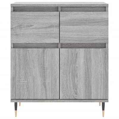 vidaXL Ντουλάπι Γκρι Sonoma 60x35x70 εκ. από Επεξεργασμένο Ξύλο