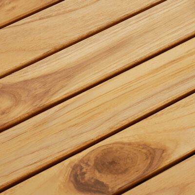 vidaXL Πλακάκια Deck 30 τεμ. 30 x 30 εκ. από Μασίφ Ξύλο Teak