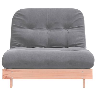 vidaXL Καναπές Κρεβάτι Futon/Στρώμα 100x206x11 Μασίφ Ξύλο Ψευδοτσούγκα