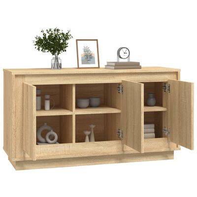 vidaXL Ντουλάπι Sonoma Oak102x35x55 εκ. από Επεξεργασμένο Ξύλο