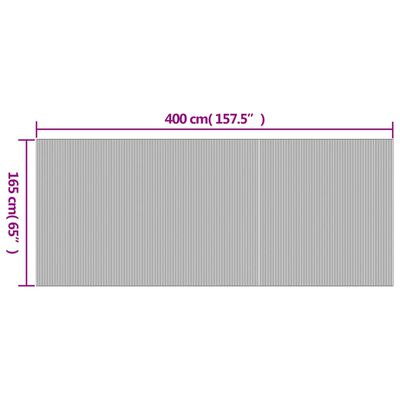 vidaXL Διαχωριστικό Δωματίου Ανοιχτό Φυσικό 165 x 400 εκ. από Μπαμπού