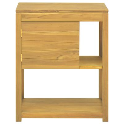 vidaXL Έπιπλο Μπάνιου 60 x 40 x 75 εκ. από Μασίφ Ξύλο Teak