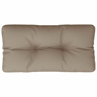 vidaXL Μαξιλάρι Παλέτας Taupe 70 x 40 x 12 εκ. Υφασμάτινο