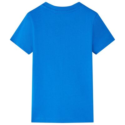Μπλουζάκι Παιδικό Έντονο Μπλε 116