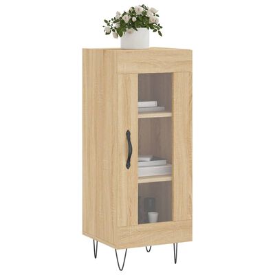 vidaXL Ντουλάπι Sonoma Δρυς 34,5x34x90 εκ. από Επεξεργασμένο Ξύλο