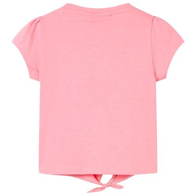 Μπλουζάκι Παιδικό Φλούο Ροζ 92