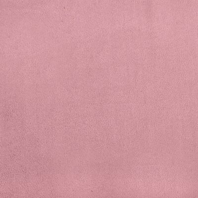 vidaXL Καναπές Κρεβάτι Συρόμενος Ροζ 100x200 εκ. Βελούδινος Στρώματα