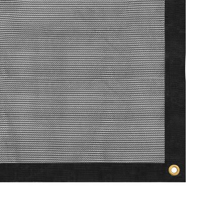 vidaXL Δίχτυ Συγκράτησης Φορτίου Μαύρο 3 x 6 μ. από HDPE