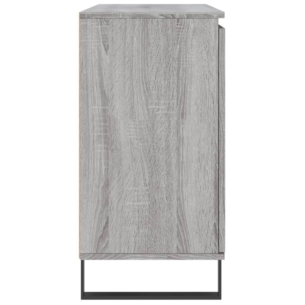 vidaXL Μπουφές Γκρι Sonoma 104 x 35 x 70 εκ. από Επεξεργασμένο Ξύλο