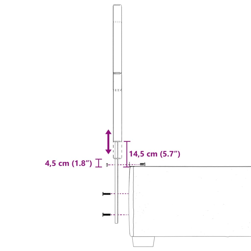 vidaXL Κρεβάτι Boxspring με Στρώμα Σκούρο Γκρι 90x190 εκ. Βελούδινο