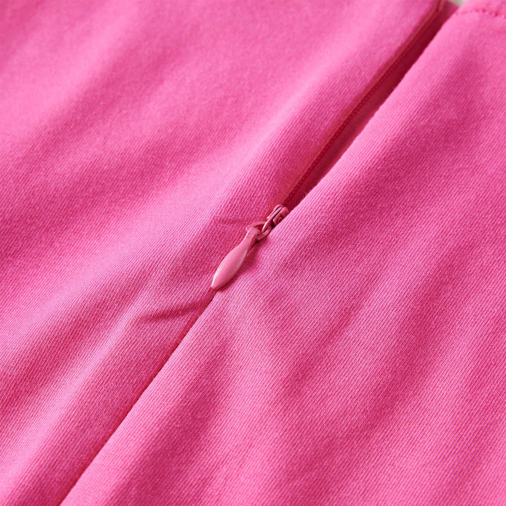 Φόρεμα Παιδικό Έντονο Ροζ 128