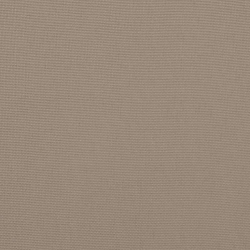 vidaXL Μαξιλάρι Παλέτας Taupe 70 x 40 x 12 εκ. Υφασμάτινο