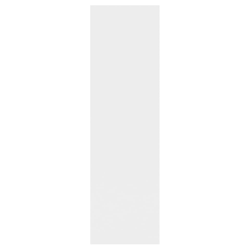 vidaXL Ραφιέρα Τοίχου Λευκή 75 x 16 x 55 εκ. από Επεξεργασμένο Ξύλο