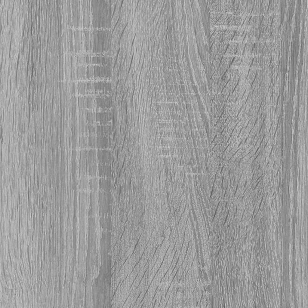 vidaXL Ντουλάπι Γκρι Sonoma 91 x 29,5 x 65 εκ. από Επεξεργασμένο Ξύλο
