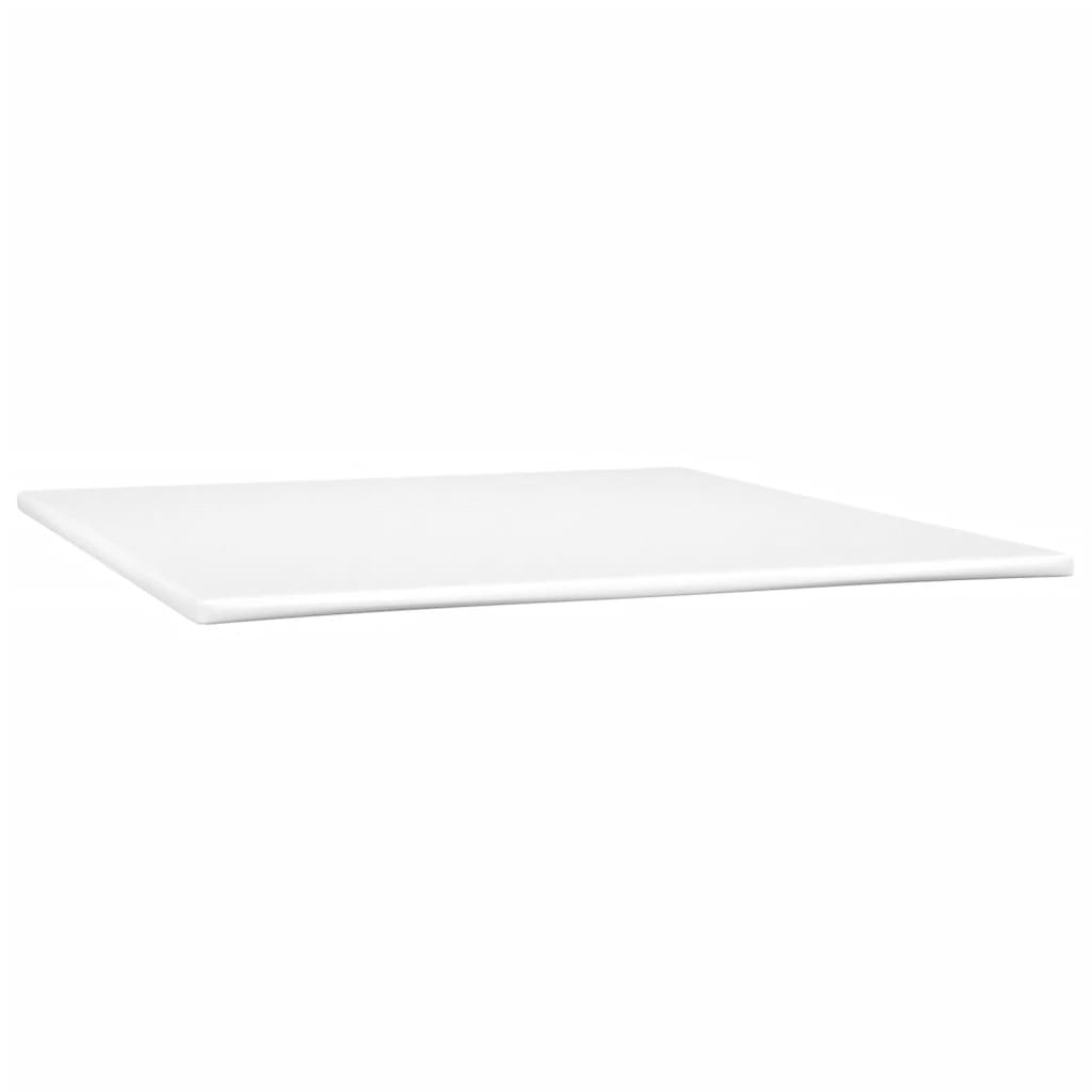 vidaXL Κρεβάτι Boxspring με Στρώμα Μαύρο 180x200 εκ. Βελούδινο