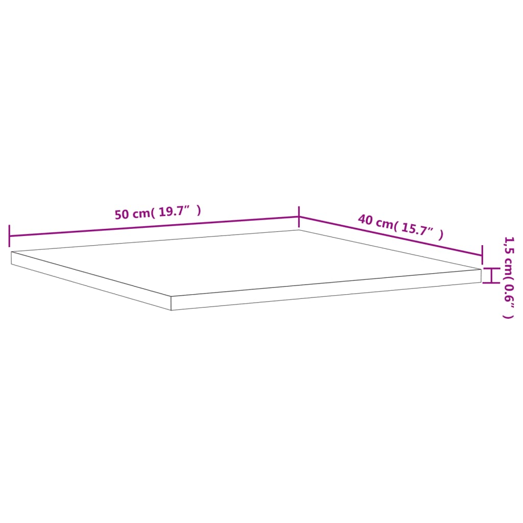 vidaXL Ράφια Βιβλιοθήκης 8 τεμ. Γκρι Σκυροδ. 40x50x1,5 εκ. Επεξ.Ξύλο