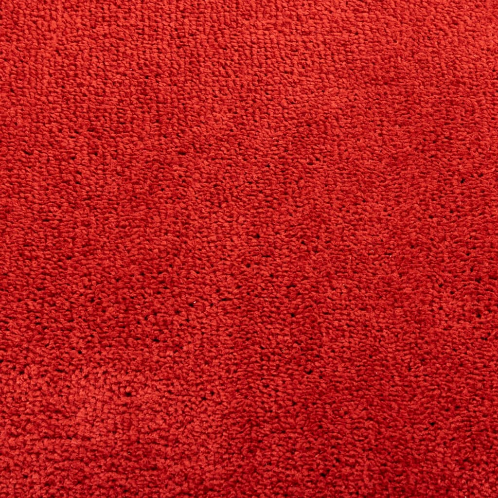 vidaXL Χαλί OVIEDO με Κοντό Πέλος Κόκκινο 80 x 200 εκ.