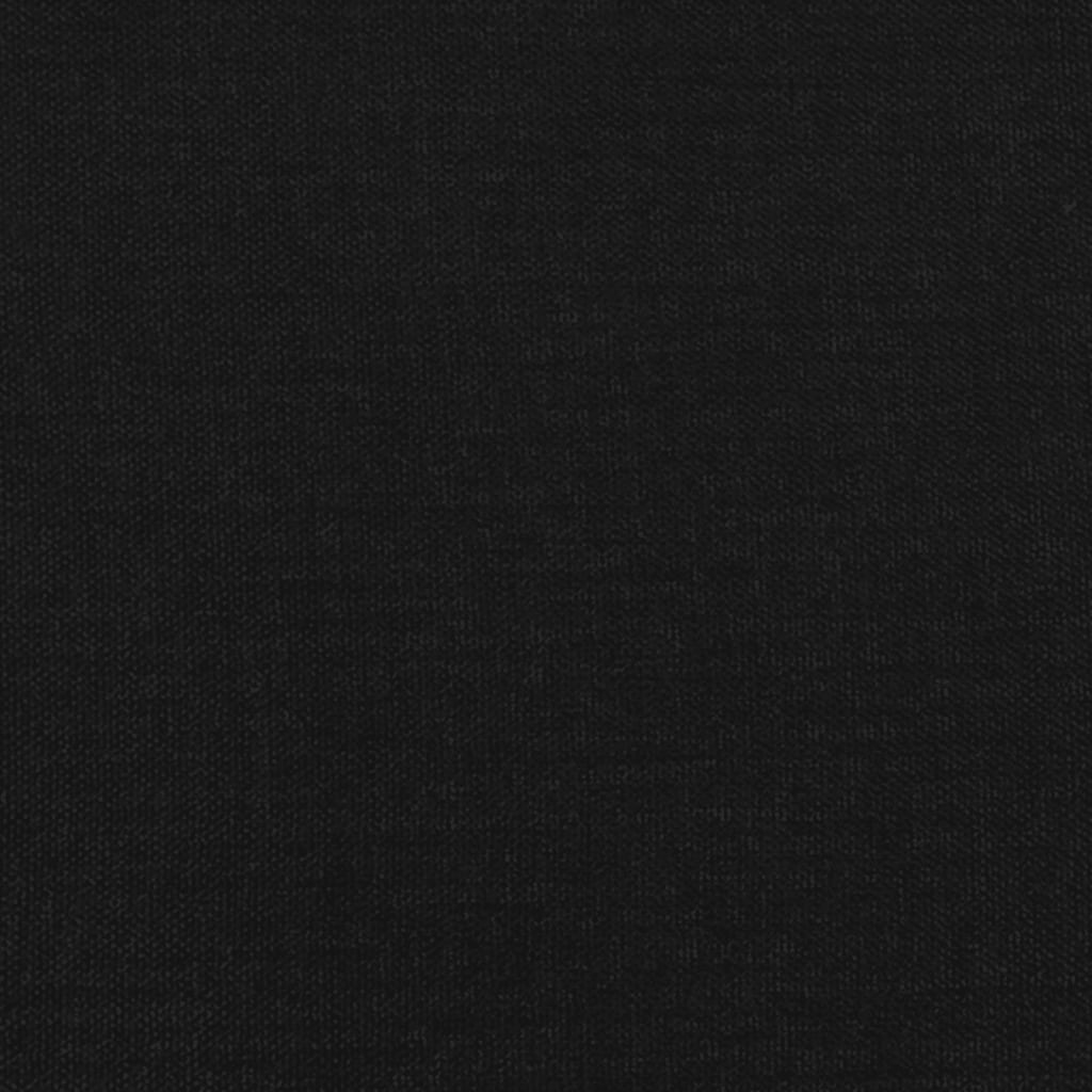 vidaXL Κεφαλάρι με Πτερύγια Μαύρο 83 x 23 x 78/88 εκ. Υφασμάτινο