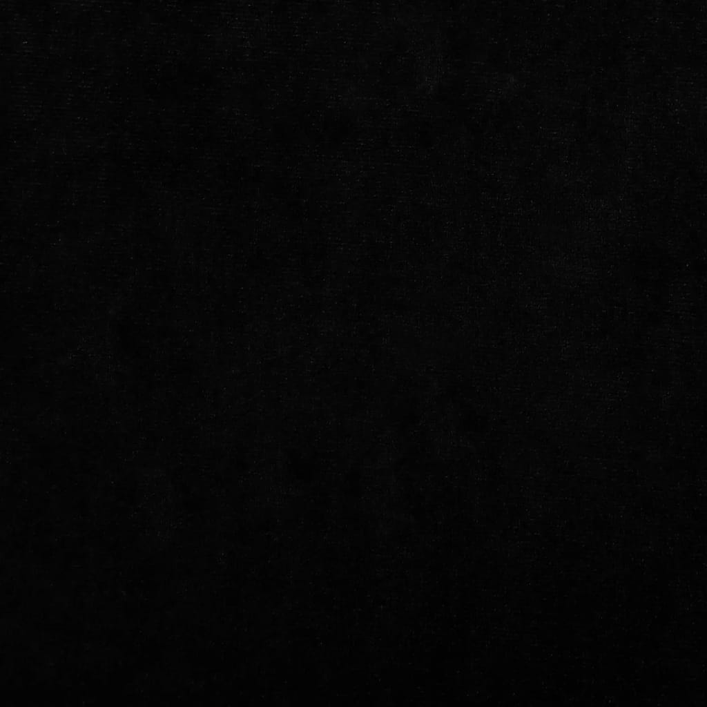 vidaXL Κρεβάτι Σκύλου Μαύρο 95 x 55 x 30 εκ. Βελούδινο