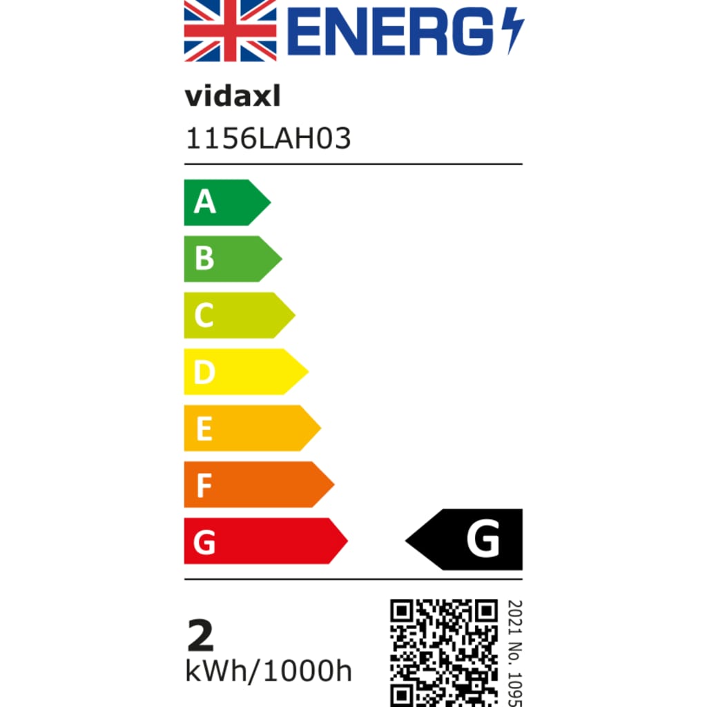 vidaXL Φωτιστικά Σποτ 2 τεμ. Μαύρα με Λαμπτήρες Filament 2W Ε27