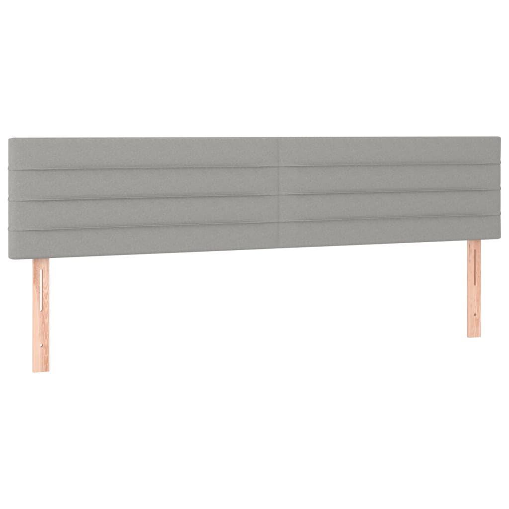 vidaXL Κρεβάτι Boxspring με Στρώμα Αν. Πράσινο 160x200εκ Υφασμάτινο