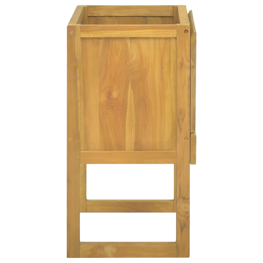 vidaXL Έπιπλο Μπάνιου 60 x 40 x 75 εκ. από Μασίφ Ξύλο Teak